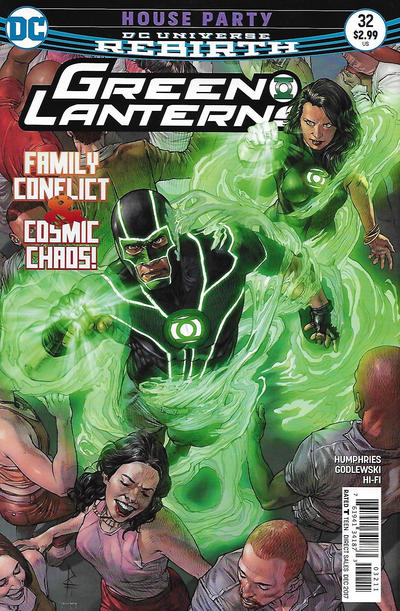 Green Lanterns 2016 #32 Riccardo Federici Cover - back issue - $3.00