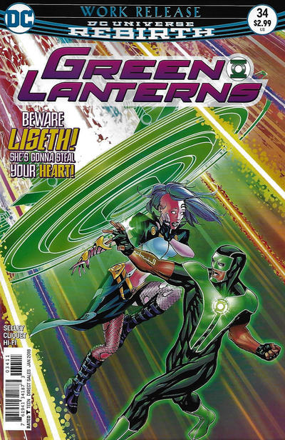 Green Lanterns 2016 #34 Mike McKone Cover - back issue - $3.00