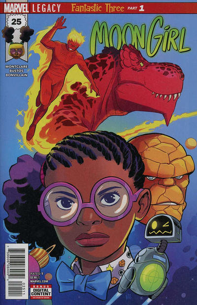 Moon Girl and Devil Dinosaur #25 Natacha Bustos - back issue - $4.00