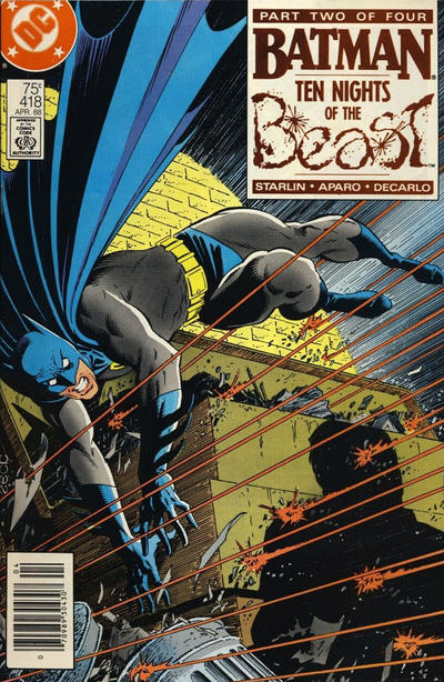 Batman #418 Newsstand ed. - back issue - $9.00