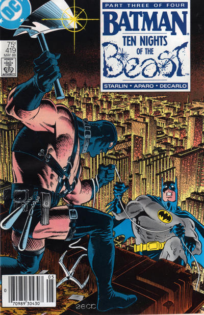 Batman 1940 #419 Newsstand ed. - back issue - $4.00
