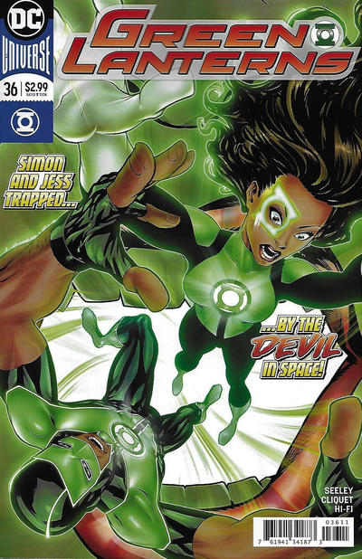 Green Lanterns 2016 #36 Mike McKone Cover - back issue - $3.00