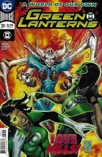 Green Lanterns 2016 #39 Shane Davis & Michelle Delecki Cover - back issue - $3.00