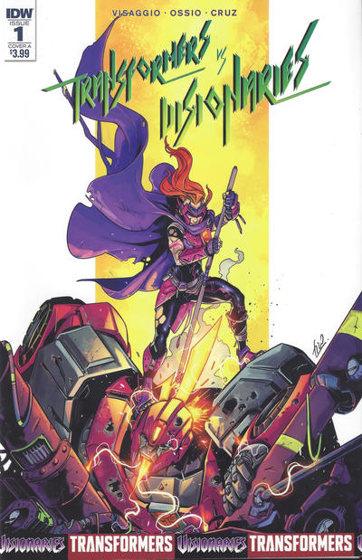 Transformers vs The Visionaries 2017 #1 - back issue - $3.99