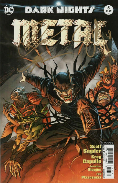 Dark Nights: Metal #5 Andy Kubert Cover - back issue - $4.00