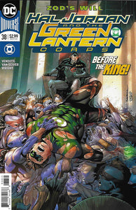 Hal Jordan and the Green Lantern Corps 2016 #38 Rafa Sandoval & Jordi Tarragona Cover - back issue - $3.00