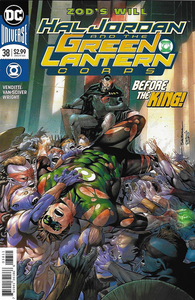 Hal Jordan and the Green Lantern Corps 2016 #38 Rafa Sandoval & Jordi Tarragona Cover - back issue - $3.00