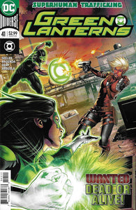 Green Lanterns 2016 #41 Will Conrad Cover - back issue - $3.00