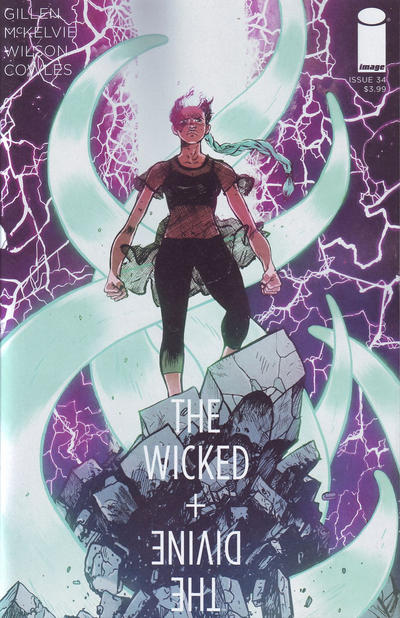 The Wicked + The Divine #34 Cover B by Daniel Warren Johnson - back issue - $4.00