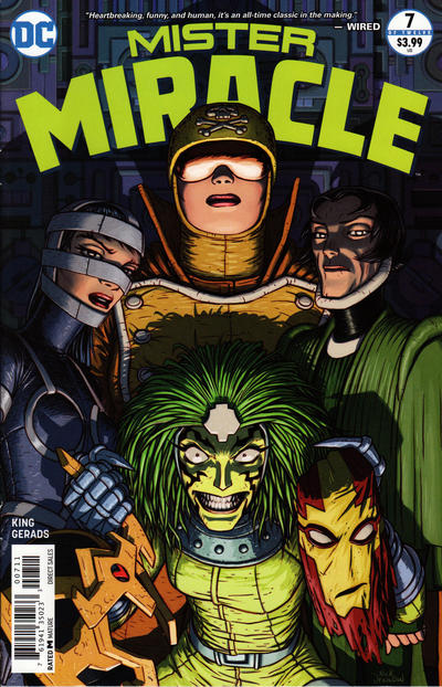 Mister Miracle #7 Nick Derington Cover - back issue - $4.00