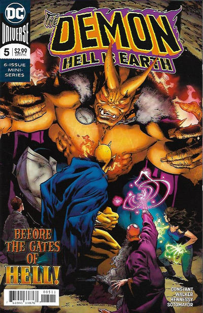 The Demon: Hell Is Earth 2018 #5 - back issue - $4.00