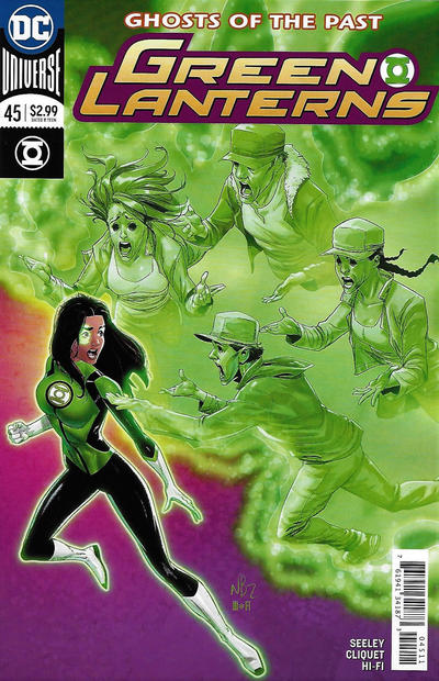 Green Lanterns 2016 #45 Nelson Blake II Cover - back issue - $4.00