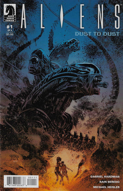 Aliens: Dust to Dust #1 Gabriel Hardman Cover - back issue - $4.00