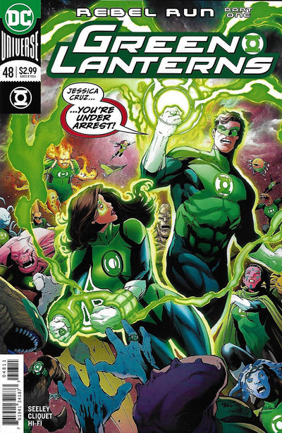 Green Lanterns 2016 #48 Paul Pelletier & Danny Miki Cover - back issue - $4.00