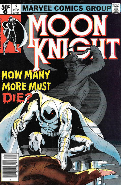 Moon Knight #2 Newsstand ed. - back issue - $13.00