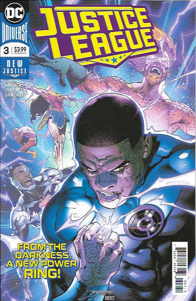 Justice League 2018 #3 Jorge Jimenez Cover - back issue - $3.00