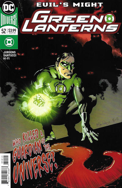 Green Lanterns 2016 #52 Mike Perkins Cover - back issue - $4.00