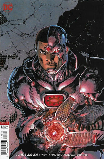 Justice League 2018 #5 Jim Lee & Scott Williams Variant Cover - back issue - $5.00