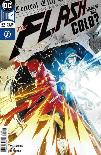 The Flash 2016 #52 Dan Mora Cover - back issue - $3.00