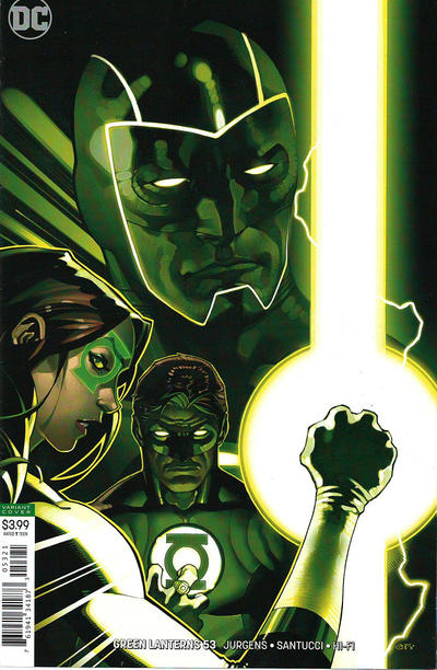 Green Lanterns 2016 #53 Chris Stevens Variant Cover - back issue - $4.00