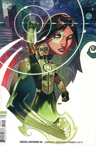 Green Lanterns 2016 #54 Chris Stevens Variant Cover - back issue - $4.00