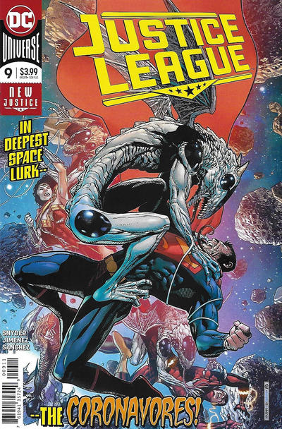 Justice League 2018 #9 Jim Cheung Cover - back issue - $4.00