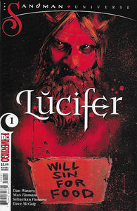 Lucifer 2018 #1 - back issue - $4.00