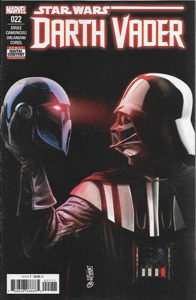 Darth Vader 2017 #22 Giuseppe Camuncoli - back issue - $19.00