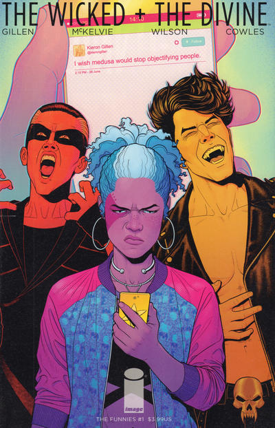 The Wicked + The Divine: The Funnies 2018 #1 Cover A by Jamie McKelvie - back issue - $4.00