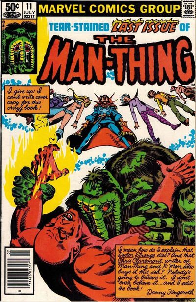 Man-Thing 1979 #11 Newsstand ed. - back issue - $5.00