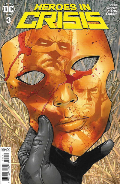 Heroes in Crisis #3 Clay Mann Cover - back issue - $4.00