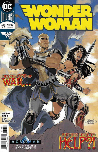 Wonder Woman 2016 #59 Terry & Rachel Dodson Cover - back issue - $4.00