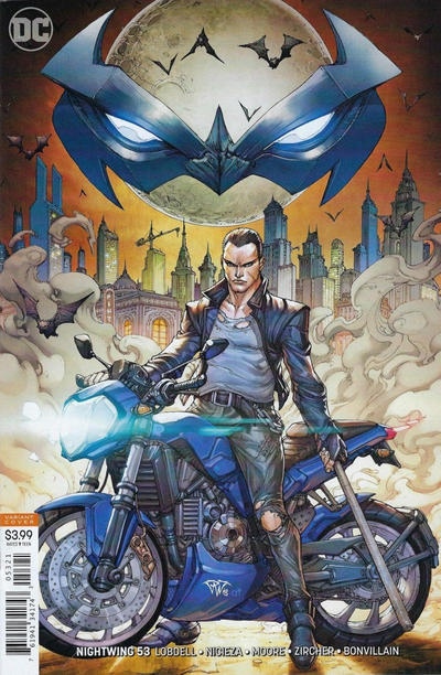 Nightwing 2016 #53 Paolo Pantalena Cover - back issue - $4.00
