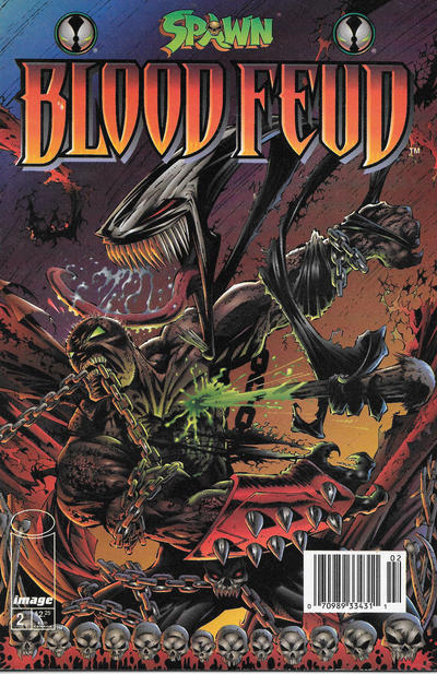 Spawn Blood Feud #2 Newsstand ed. - back issue - $4.00
