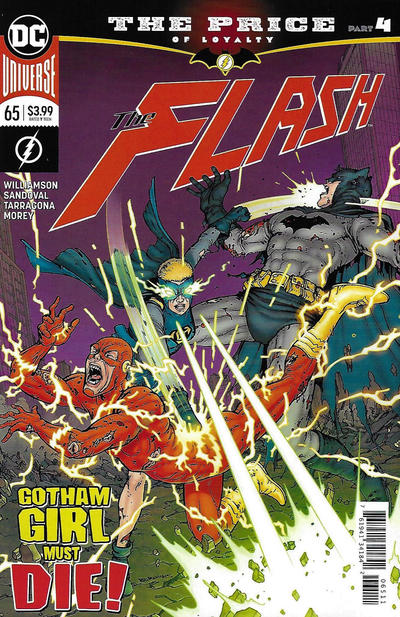 The Flash #65 Chris Burnham Cover - back issue - $4.00