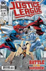 Justice League #20 Jorge Jimenez Center Cover - back issue - $8.00