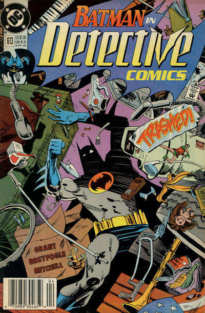 Detective Comics 1937 #613 Newsstand ed. - back issue - $4.00