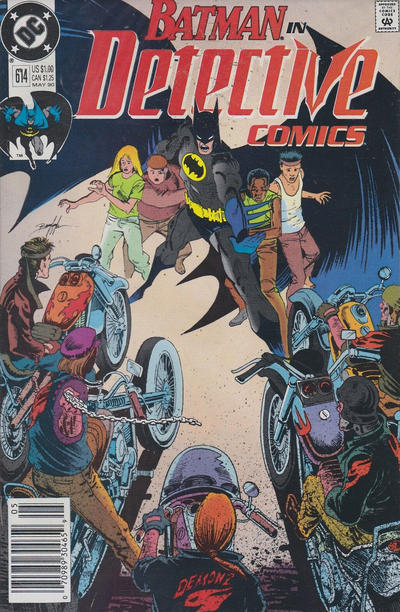 Detective Comics 1937 #614 Newsstand ed. - back issue - $4.00