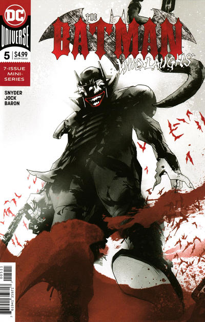 The Batman Who Laughs #5 Jock Cover - back issue - $6.00