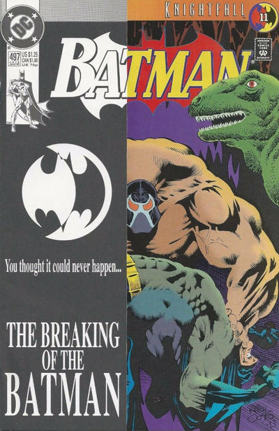 Batman #497 Third Printing - back issue - $7.00