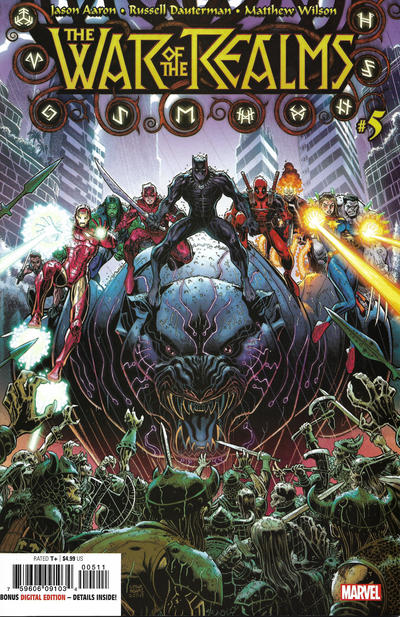 War of the Realms #5 Arthur Adams - back issue - $5.00