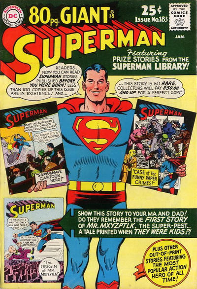 Superman #183 - reader copy - $5.00