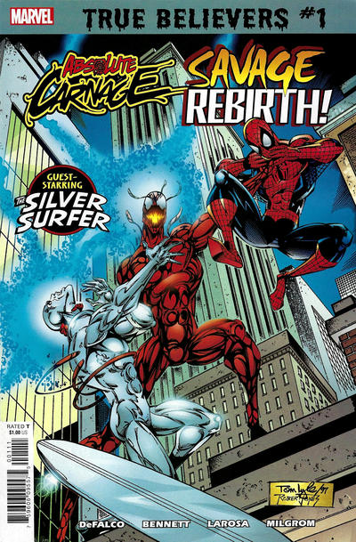 True Believers: Absolute Carnage - Savage Rebirth #1 - back issue - $2.00