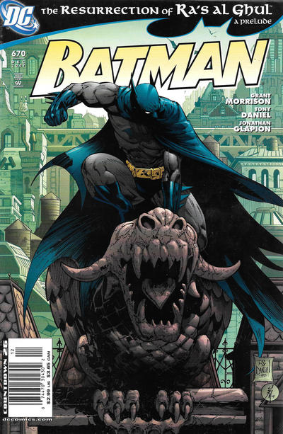 Batman #670 Newsstand ed. - back issue - $4.00