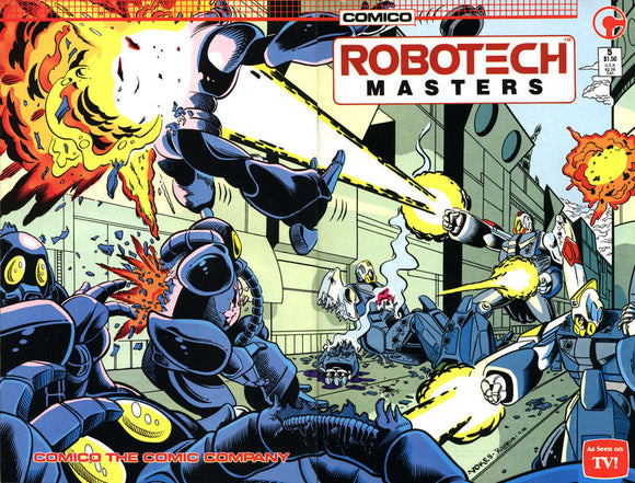 Robotech Masters #5 - back issue - $4.00