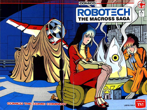 Robotech: The Macross Saga #4 - back issue - $5.00