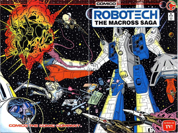 Robotech: The Macross Saga #5 - back issue - $5.00