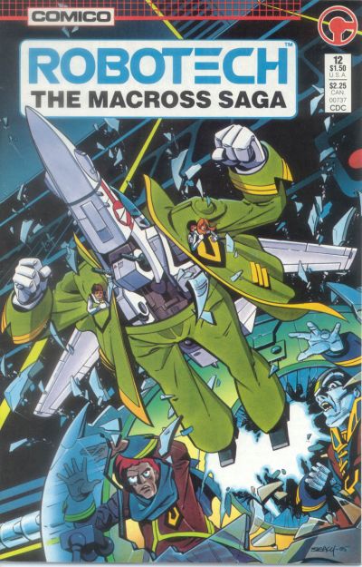 Robotech: The Macross Saga #12 Direct ed. - back issue - $4.00