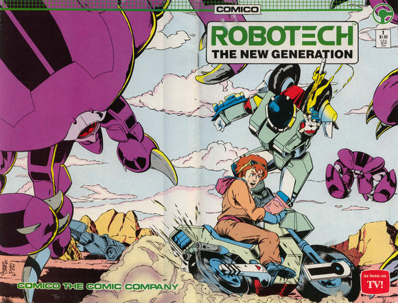 Robotech: The New Generation #1 - back issue - $6.00