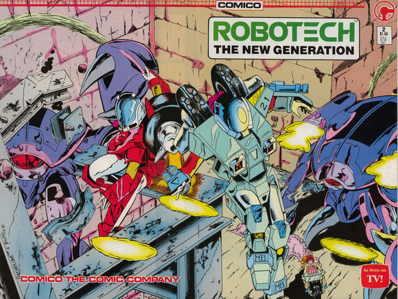 Robotech: The New Generation #2 - back issue - $4.00